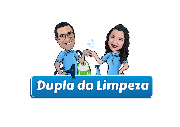 Logotipo Dupla da Limpeza - Higienização e Impermeabilização